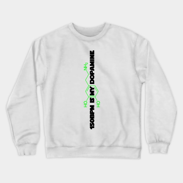 Hardstyle Dopamine Crewneck Sweatshirt by Gymjunky